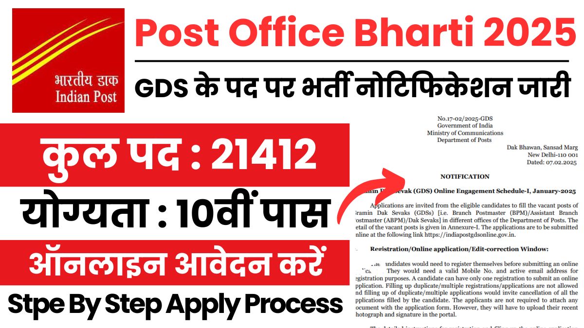 Post Office GDS Bharti 2025